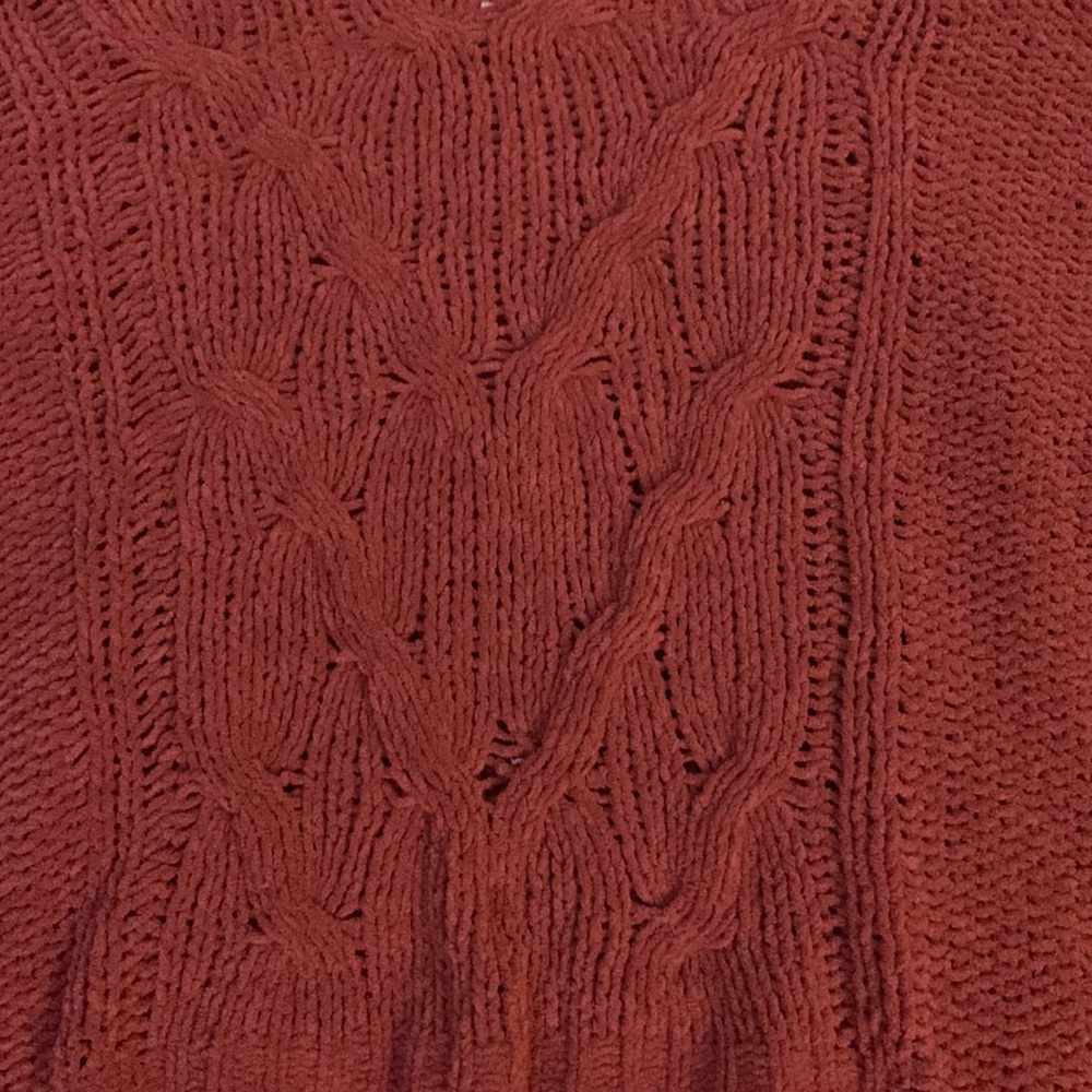 Rust Knitted Sweater - Picture 2 of 4